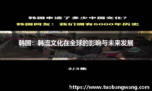 韩国：韩流文化在全球的影响与未来发展